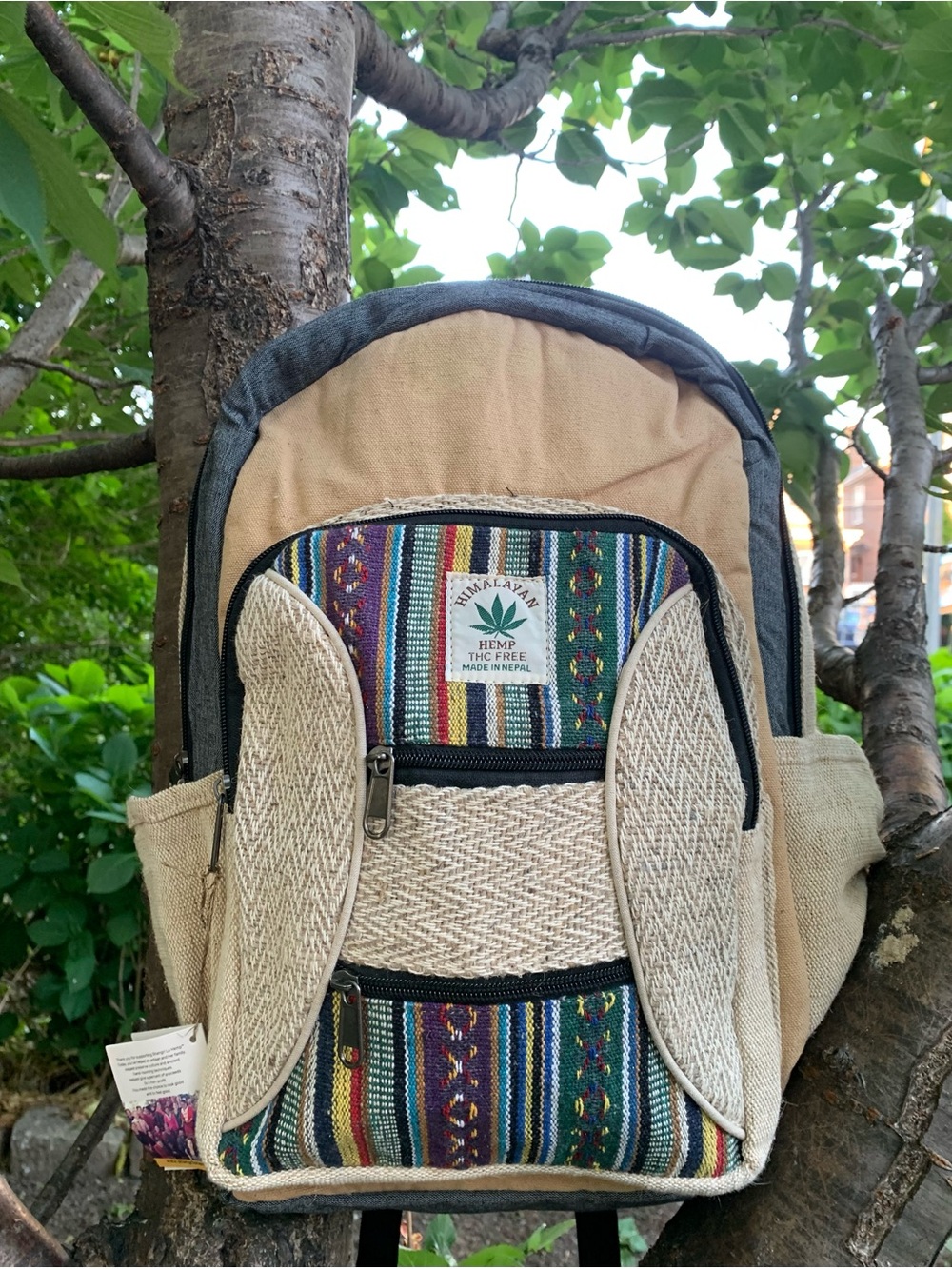 Himalayan Gheri Cotton Backpack